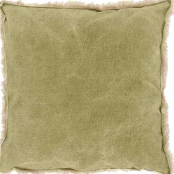 Unique Living sierkussen Laurie groen 45 x 45 cm