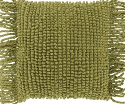 Unique Living sierkussen Libby groen 45 x 45 cm