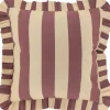 Unique Living sierkussen Sepp rood / beige 45 x 45 cm