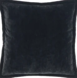 Unique Living sierkussen Viola zwart 45 x 45 x 15 cm