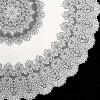 Unique Living tafelkleed Amira D 152 cm wit