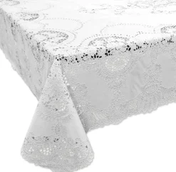 Unique Living tafelkleed Amira 152 x 228 cm wit