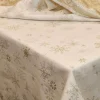 Unique living tafelkleed Crystal goud 140 x 250 cm