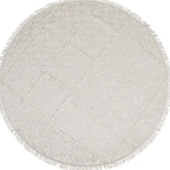 Unique Living tafelkleed Foam beige D 160 cm