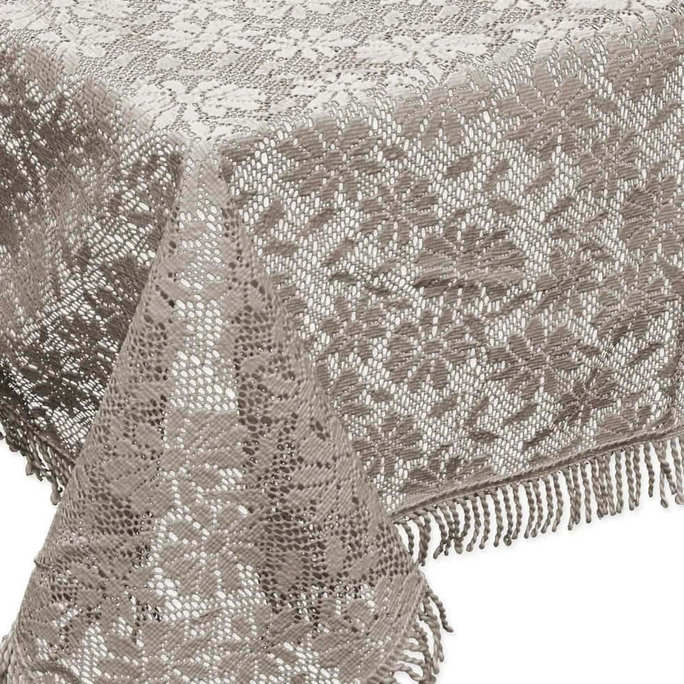 Unique Living tafelkleed Foam beige 150 x 220 cm