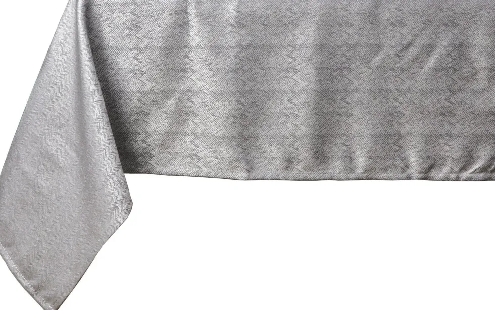 Unique living tafelkleed Oda grijs 150 x 250 cm