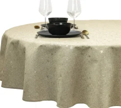 Unique Living tafelkleed Quin groen D 170 cm
