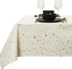 Unique Living tafelkleed Quin crème 140 x 250 cm