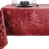 Unique Living tafelkleed Rody rood 150 x 250 cm