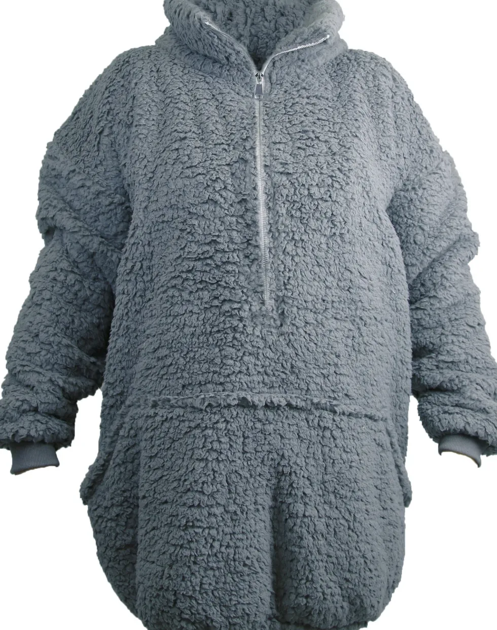 Unique living trui Willow donkergrijs oversized onesize