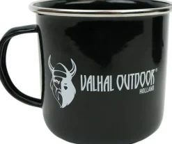 Valhal koffiemok zwart 400 ml 12 x 9 x 8 cm