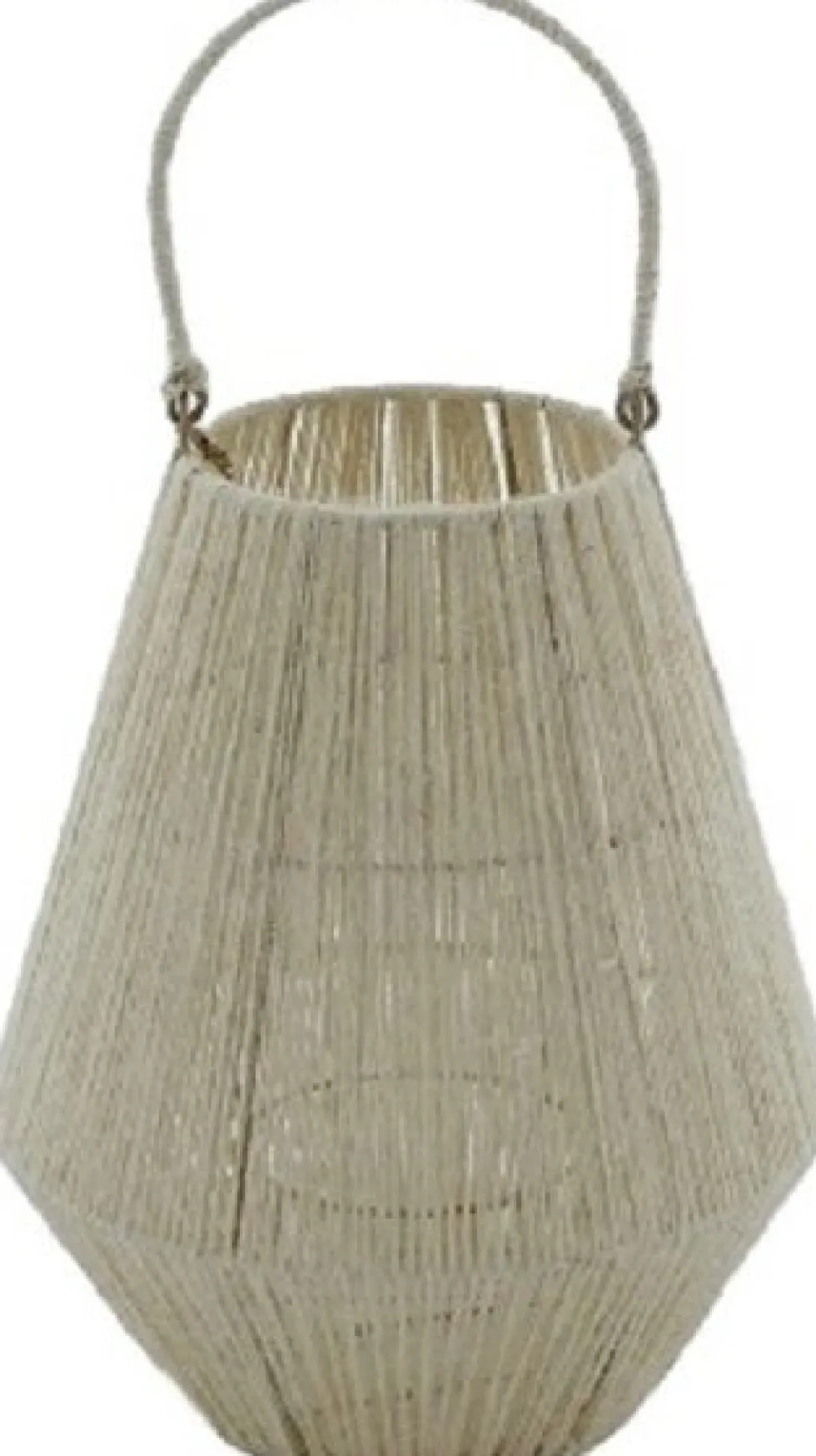 Van der Leeden lantaarn Ave crème D 26 H 30 cm