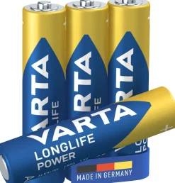 Varta AAA batterij Longlife Power 4 stuks