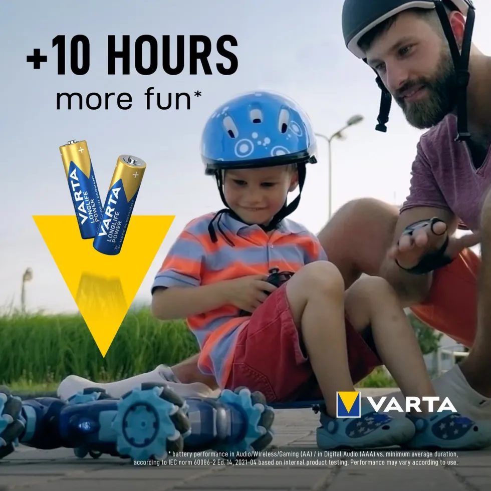 Varta AA batterij Longlife Power 4 stuks
