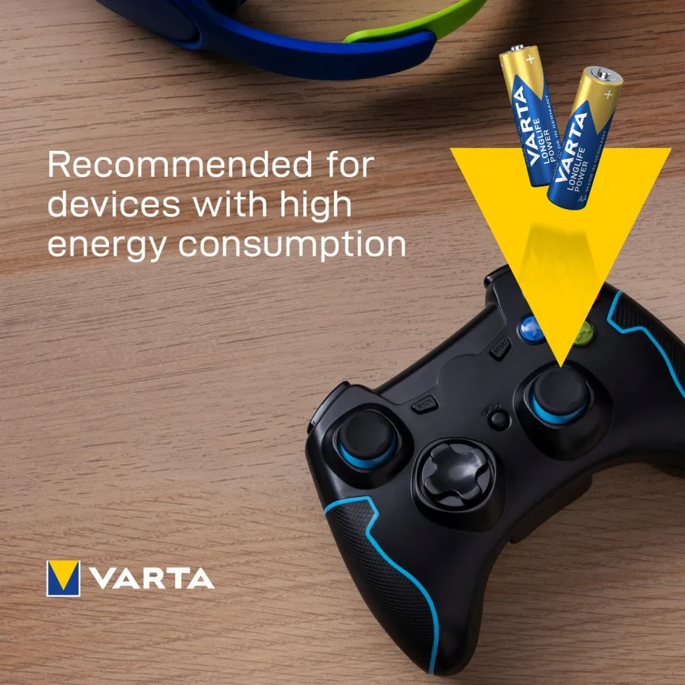 Varta AA batterij Longlife Power 4 stuks