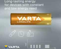 Varta AA batterij LongLife 4 stuks