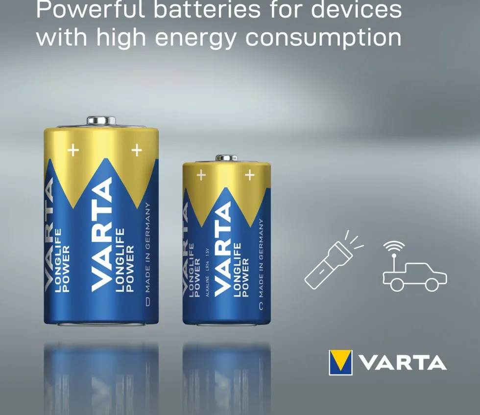 Varta C batterij Longlife Power 2 stuks