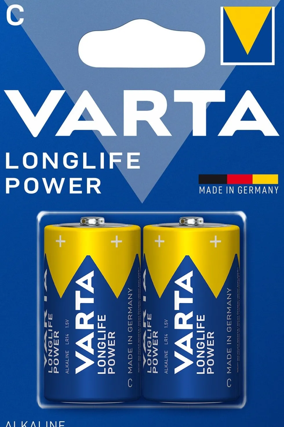 Varta C batterij Longlife Power 2 stuks