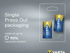 Varta C batterij Longlife Power 2 stuks