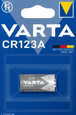Varta CR123A knoopcel batterij Lithium Cylindrical 3V