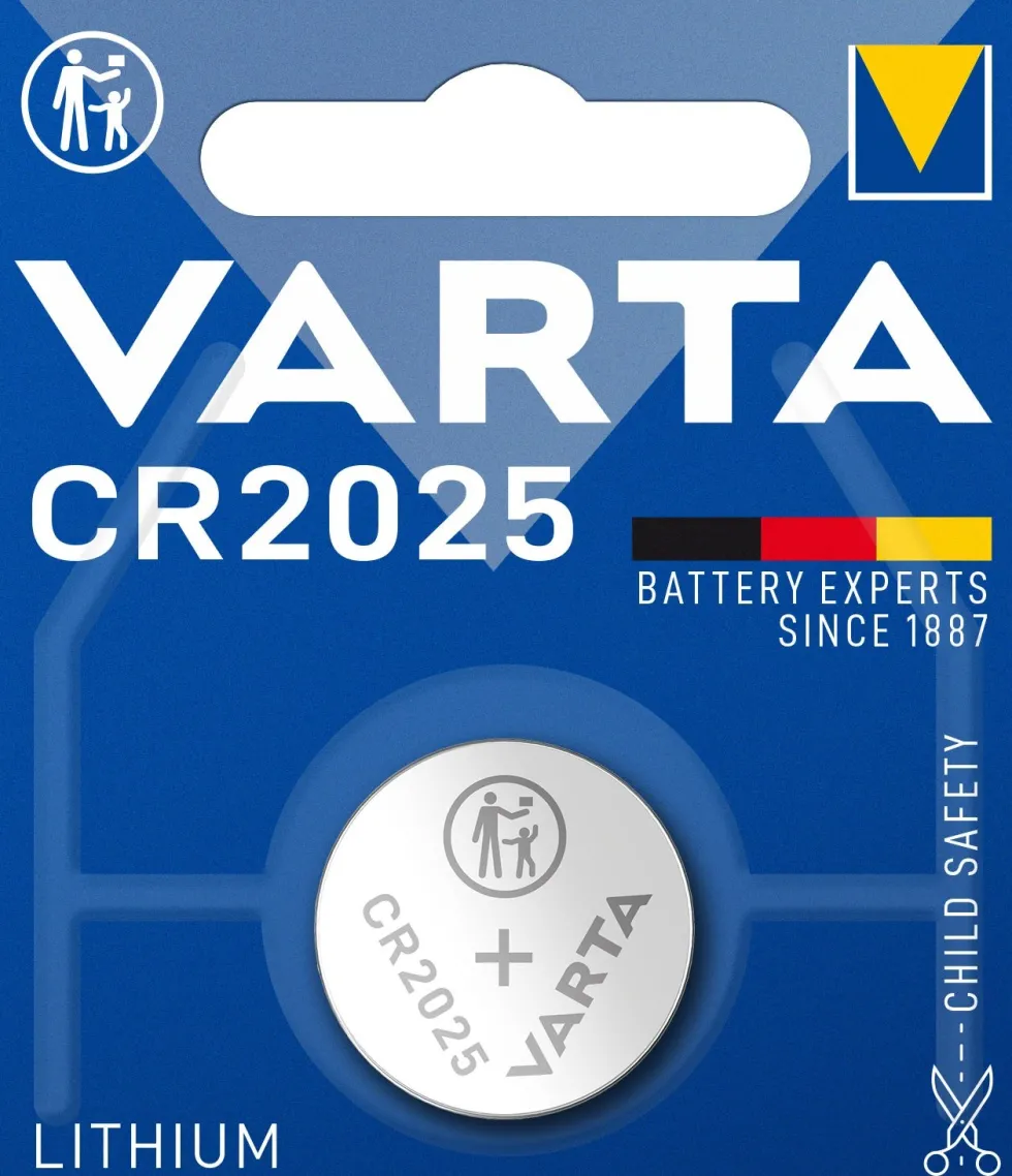 Varta CR2025 knoopcel batterij