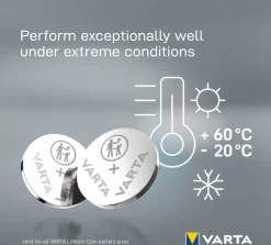 Varta CR2016 knoopcel batterij Lithium 3V