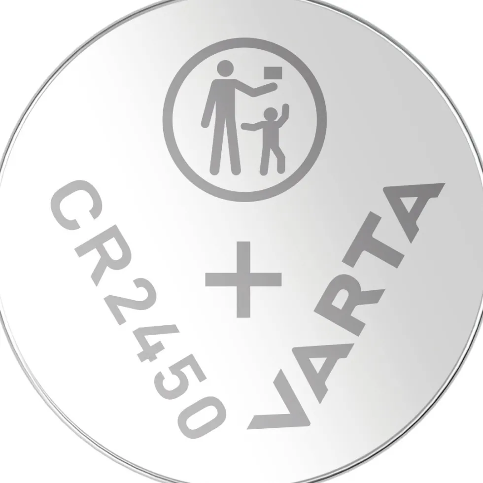 Varta CR2450 Lithium knoopcel batterij 3V