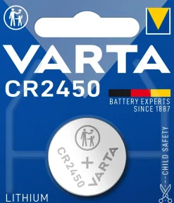 Varta CR2450 Lithium knoopcel batterij 3V