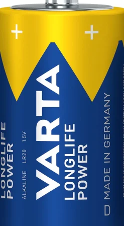 Varta D batterij Longlife Power 2 stuks
