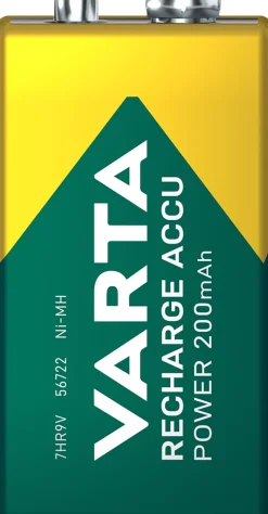 Varta oplaadbare batterij Accu Power 9V