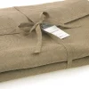 Vivant tafelkleed Cordoluxe bruin / goud 250 x 140 cm