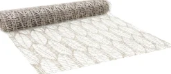 Vivant tafelloper Glister zilver 300 x 28 cm