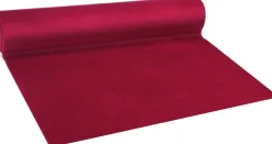 Vivant tafelloper Velvet rood 250 x 28 cm