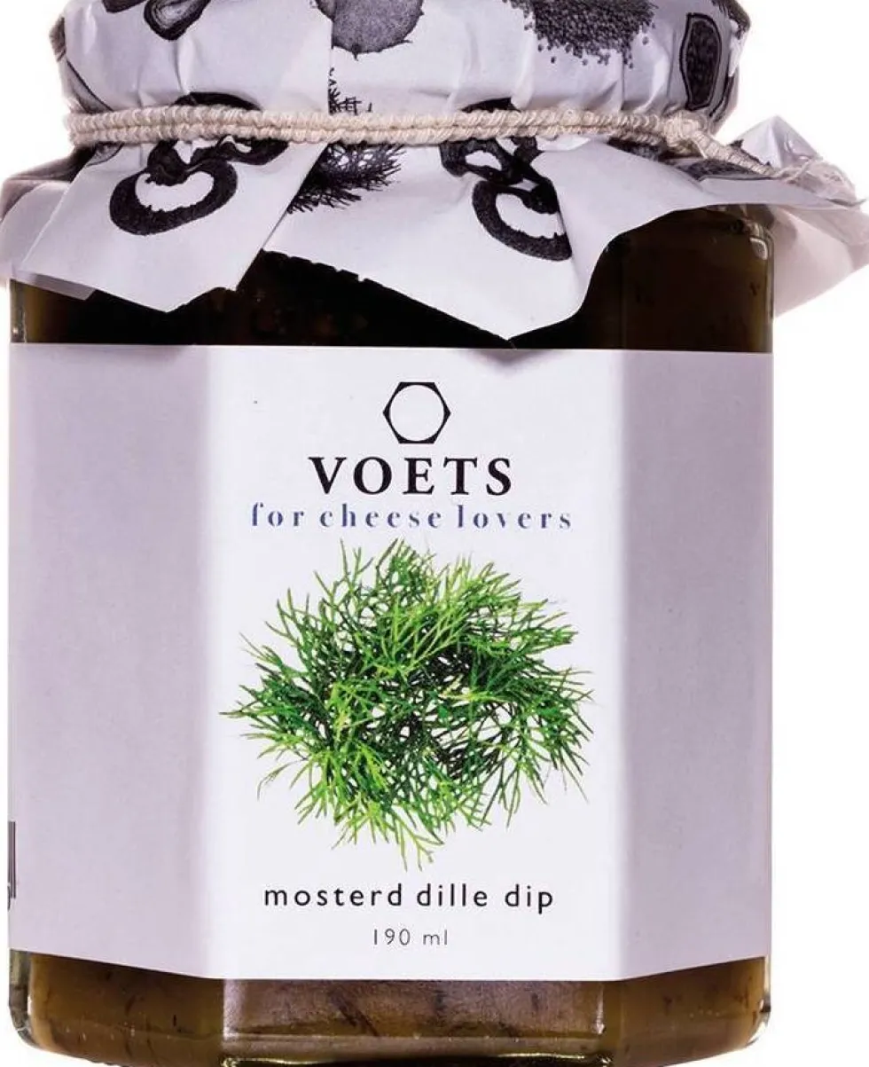 Voets Cheese Dippers mosterd dille dip 190 ml