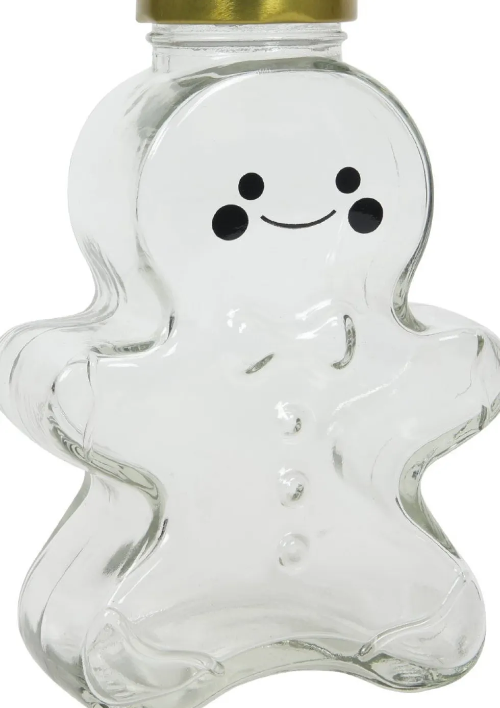 Voorraadpot Gingerbread transparant 11 x 5 x 16 cm
