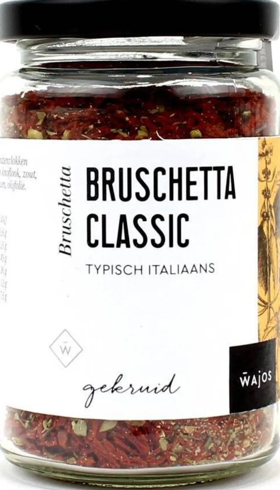 Wajos kruiden bruschetta classic 85 gr