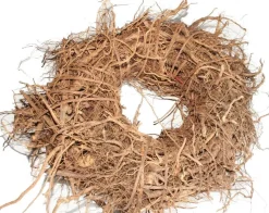 Wanddecoratie krans naturel D 40 cm