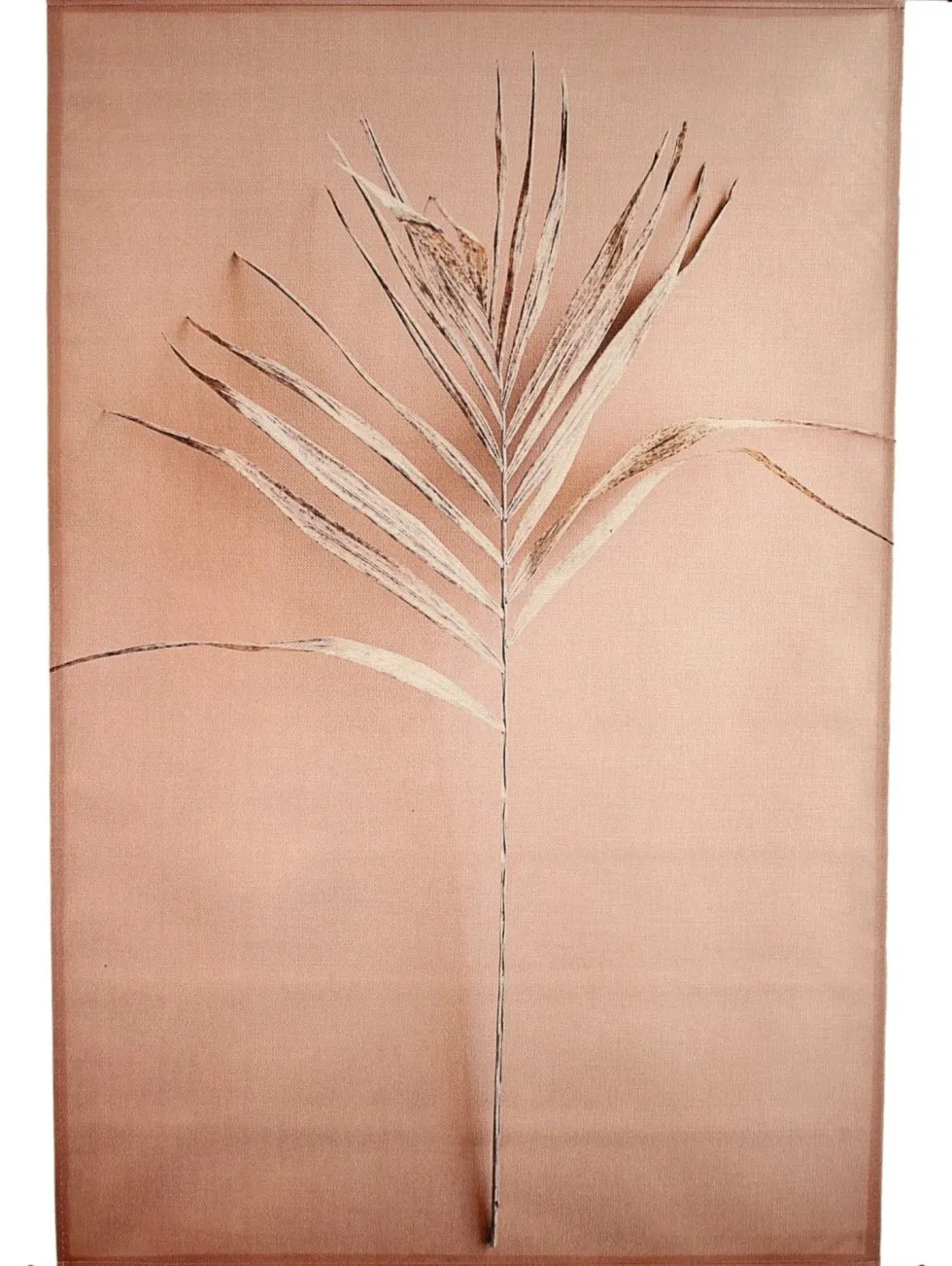 Wandkleed Blad perzik 113 x 83 cm