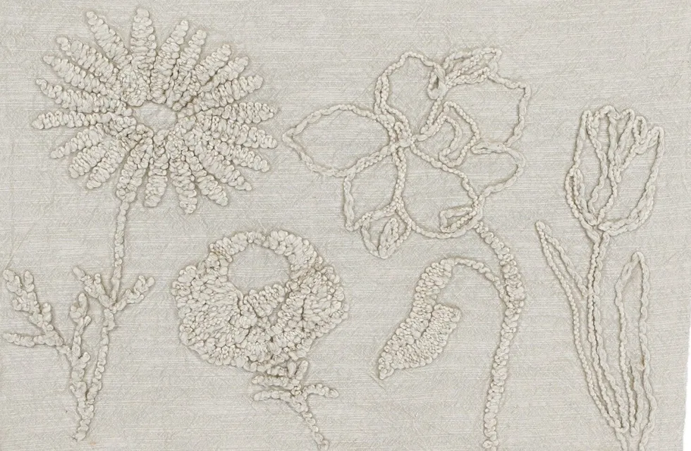 Wandkleed Rosa crème 40 x 60 cm