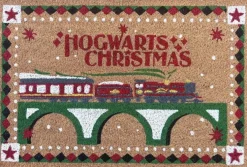 Warner Bros kokosmat Harry Potter zweinstein express bruin 60 x 40 cm