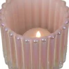 Waxinelichthouder Des roze D 7,5 H 7,5 cm