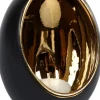 Waxinelichthouder Pim goud D 11,5 H 15 cm