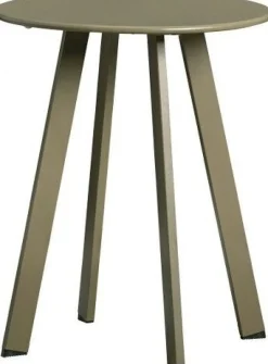 WOOOD bijzettafel Fer groen D 40 H 49 cm