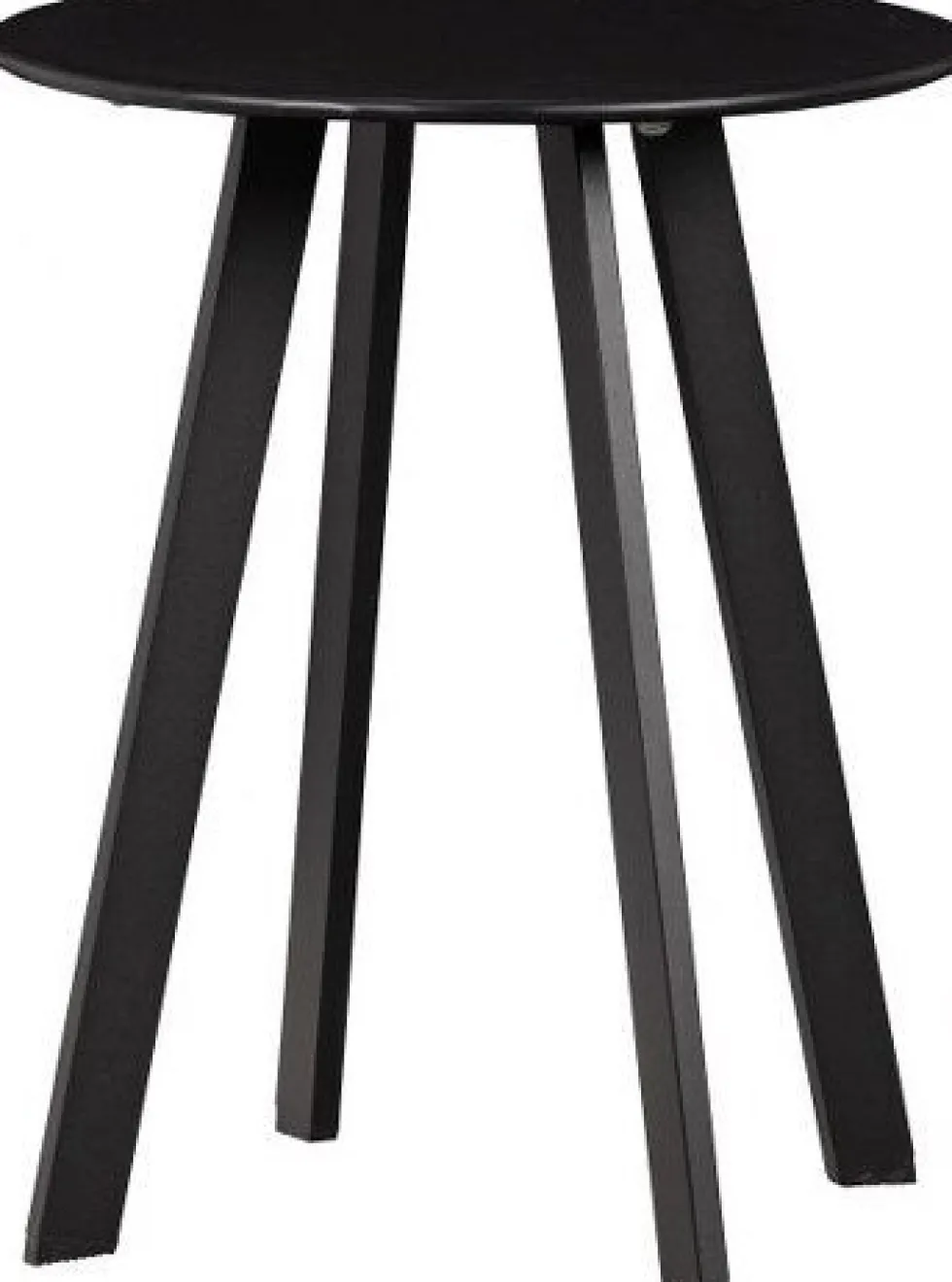 WOOOD bijzettafel Fer zwart D 40 H 49 cm
