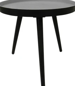 WOOOD bijzettafel Sasha zwart D 41 H 41 cm