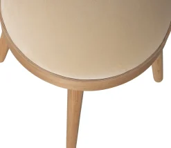 WOOOD kruk naturel D 38 H 38 cm