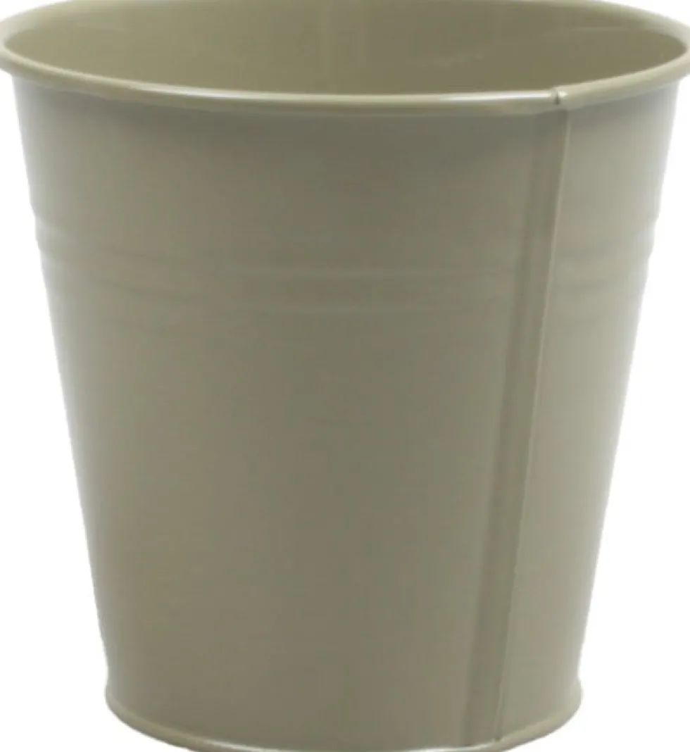 Zinc Collection bloempot Ella groen 16 x 14 x 16 cm
