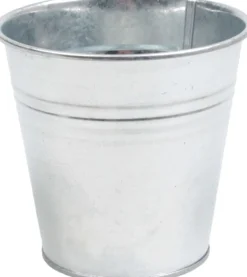 Zinc Collection bloempot Ella zink 16 x 14 x 16 cm